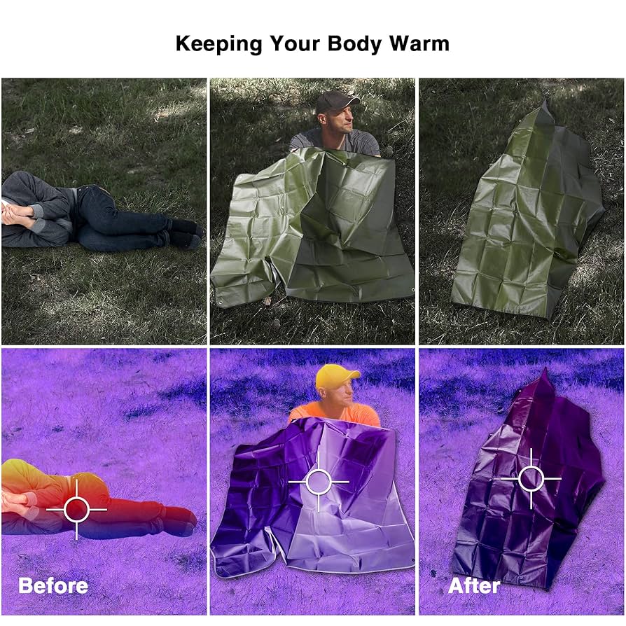 Amazon.co.jp: RedSwing 高耐久サバイバルブランケット、防水